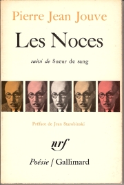 Les Noces et Sueur de Sang - Posie Gallimard - 1966