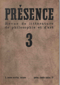 Prsence - 1932 - No 3