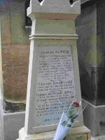 Tombe de Baudelaire au Cimetire Montparnasse