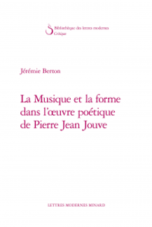Jérémie Berton -Musique, Forme, Jouve