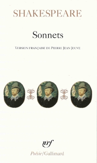 Shakespeare, Sonnets, traduction par Pierre Jean Jouve, Poésie/Gallimard