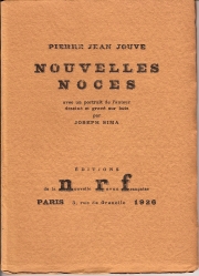Jouve - 1926 - Nouvelles Noces