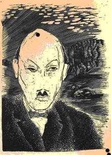 Portrait de Jouve par Joseph Sima - 1926