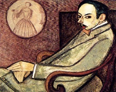 Portrait cubiste de Jouve par Henri Le Fauconnier - 1909