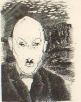 Sima portrait de Jouve pour Nouvelles Noces - 1926