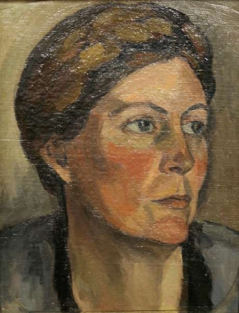 Portrait d'Andrée Jouve par Gaston Thiesson