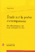 Regis Lefort - Etudes poesie contemporaine - Garnier